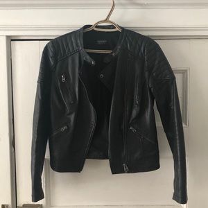 Top Shop Faux leather jacket